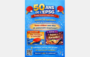Votre Club a 50 ans !